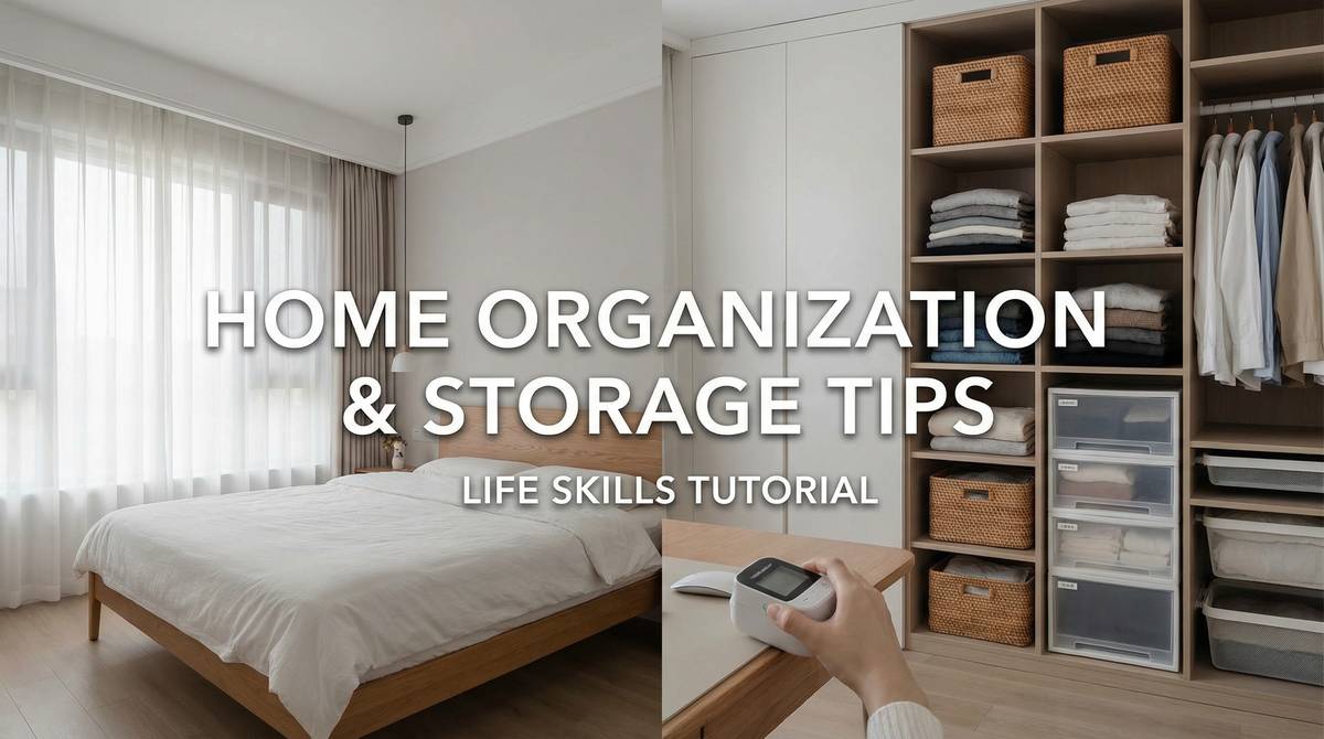 17c视频教程 17c家居收纳视频教程：30分钟让家焕然一新的生活技能视频演示